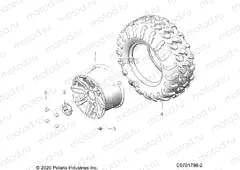WHEELS | WHEELS, REAR - G20GAJ99AK/AS/BK/BS (C0701798-2)