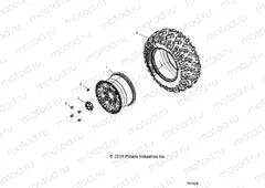WHEELS | WHEELS, REAR - G20GAP99AM (701525)