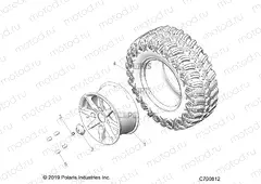 WHEELS | WHEELS, REAR - G20GMD99AP/AG (C700812)