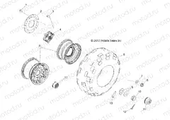 WHEELS | WHEELS, REAR - R13WH76AG/AR/EAH/EAI (49RGRWHEELRR13CREW)