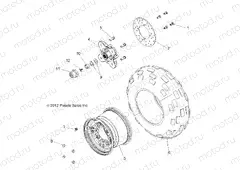 WHEELS | WHEELS, REAR - R15RTA/E87AA/AC/AR/BA/BC/BR/A5/AB/BB (49RGRWHEELRR13900XP)