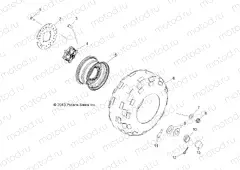 WHEELS | WHEELS, REAR - R15RUA57AA/E57AC (49RGRWHEELRR14570)