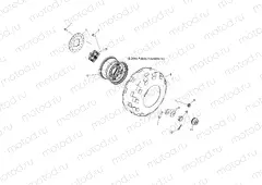 WHEELS | WHEELS, REAR - R15RUA87/E87/YAA/ZAC AA/AC/AR/BA/BC/BR (49RGRWHEELRR15CREW)