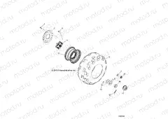 WHEELS | WHEELS, REAR - R20CDA57A1/B1 (700748)