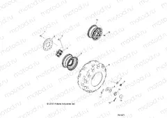 WHEELS | WHEELS, REAR - R20M4A57B1/B9/EBH (701871)