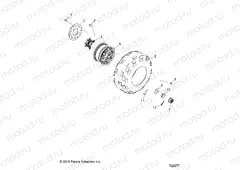 WHEELS | WHEELS, REAR - R20MAE57BH (702677)