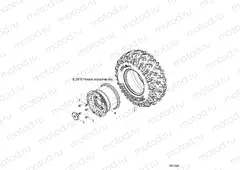 WHEELS | WHEELS, REAR - Z20ASA87B2/E87BH/BW (701141)