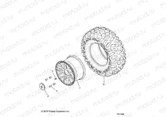WHEELS | WHEELS, REAR - Z20N4E99AC/AL/AN/BC/BL/BN/M99AL/K99AF/AK/BF/BK (701206)