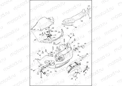 WINDSHIELD, FAIRING AND HEADLAMP (2 OF 2)