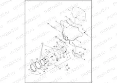 WINDSHIELD, FAIRING & HEADLAMP - 1996 FLHT