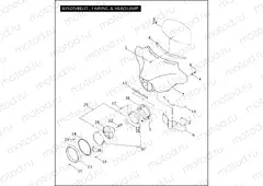 WINDSHIELD, FAIRING & HEADLAMP