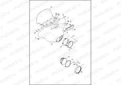 WINDSHIELD, FAIRING & HEADLAMP