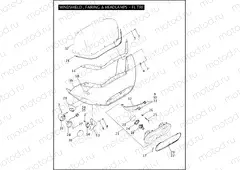 WINDSHIELD, FAIRING & HEADLAMPS - FLTRI