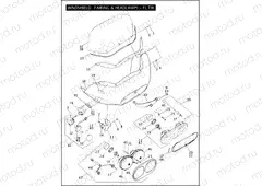 WINDSHIELD, FAIRING & HEADLAMPS - FLTRI