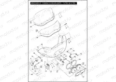 WINDSHIELD, FAIRING & HEADLAMPS - FLTRU & FLTRX