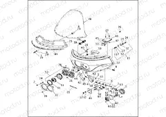 WINDSHIELD, FAIRING & LAMPS - FLTC (1 OF 2)