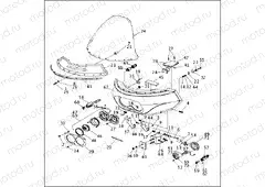 WINDSHIELD, FAIRING & LAMPS - FLTC (2 OF 2)