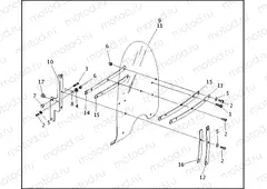 WINDSHIELD - FLHR