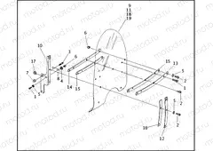 WINDSHIELD - FLHR MODELS