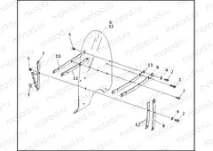 WINDSHIELD - FLSTC
