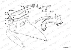 Windshield/Mounting parts