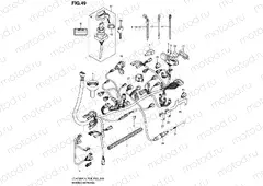 WIRE HARNESS (LT-A750XL4 P33)
