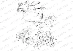 WIRING HARNESS 250 4x4 / W928127 (4922872287C007) | WIRING HARNESS 250 4x4 / W928127 (4922872287C007)