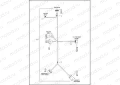 WIRING HARNESS, CONSOLE - FLHP