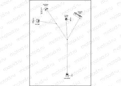 WIRING HARNESS, CONSOLE - FLHP