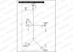 WIRING HARNESS, CONSOLE - FLHP & FLHPE
