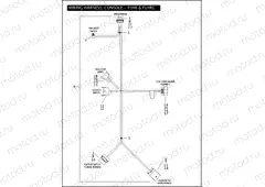 WIRING HARNESS, CONSOLE - FLHR & FLHRC