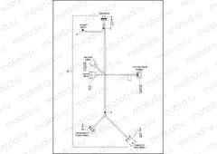WIRING HARNESS, CONSOLE - FLHR & FLHRC