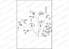 WIRING HARNESS, ENGINE (2 OF 4)