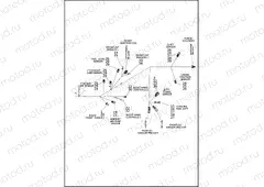 WIRING HARNESS, ENGINE (3 OF 4)