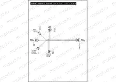 WIRING HARNESS, ENGINE - 883L/N/R, 1200C/CP/N/V/X