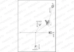 WIRING HARNESS, ENGINE - FLFBS, FLHCS, FXBBS, FXBR, FXLRS, FXLRST, FXST, FXBR (4 OF 4)