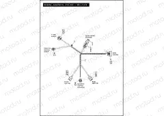 WIRING HARNESS, ENGINE - XR1200X
