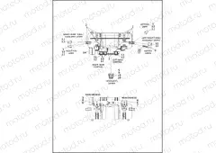 WIRING HARNESS, FAIRING - FLHTK (1 OF 2)