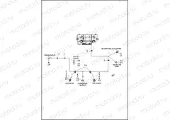 WIRING HARNESS, FAIRING - FLHTP (2 OF 2)