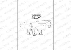 WIRING HARNESS, FAIRING - FLHTP (2 OF 2)
