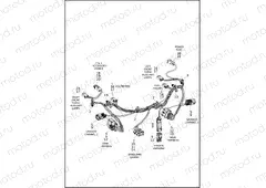 WIRING HARNESS, FRONT FAIRING
