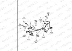 WIRING HARNESS, FRONT FAIRING