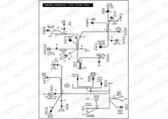 WIRING HARNESS - FXD, FXDB, FXDL (CONTINUED)