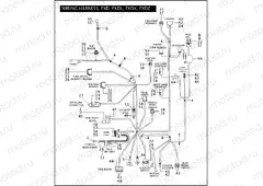 WIRING HARNESS, FXD, FXDL, FXDX, FXDC (1 OF 2)
