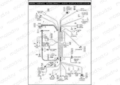 WIRING HARNESS, INTERCONNECT - FLHTC, FLHTCU, FLHTK & FLHX (1 OF 2)
