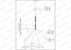 WIRING HARNESS, INTERCONNECT - FLHTP FAIRING MODELS (1 OF 2)