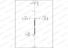 WIRING HARNESS, INTERCONNECT - FLHTP WINDSHIELD MODELS (2 OF 2)