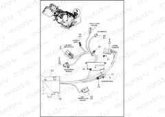 WIRING HARNESS, MAIN (1 OF 10)
