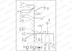 WIRING HARNESS, MAIN - 1995 FLT