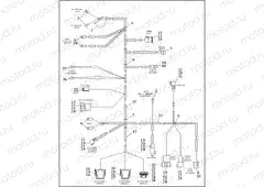 WIRING HARNESS, MAIN - 1996 FLT (2 OF 2)